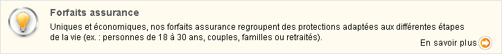 Lien - Forfaits assurance - En savoir plus