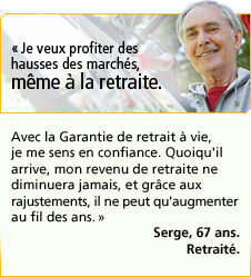 Image - Je veux profiter des hausses des marchés, même à la retraite.