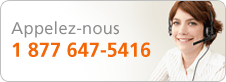 Appelez-nous au 1 877 647-5416