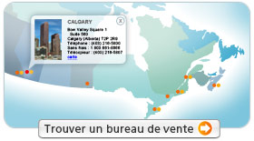 Lien - Trouver un bureau de vente