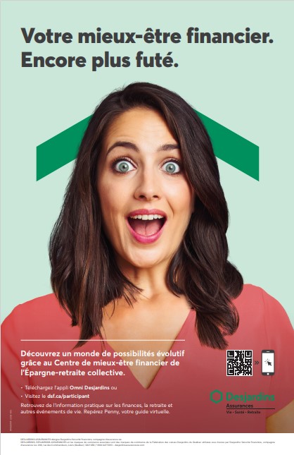 Affiche du centre de mieux être en format 11 x 17